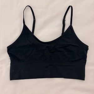 Nordstrom BP Unlined Bralette Black L